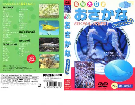 ts::ケース無:: 動物大好き おさかなスペシャル50 中古DVD