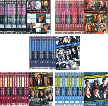 WITHOUT A TRACE FBI 失踪者を追え! 全58枚 シーズン1、2、3、4、5 中古DVD 全巻セット レンタル落ち