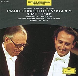 マウリツィオ・ポリーニ ベ-ト-ヴェン ピアノ 協奏曲 第4番 第5番 中古CD レンタル落ち