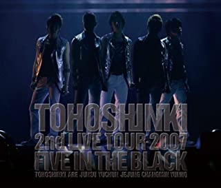 東方神起 TOHOSHINKI LIVE CD COLLECTION Five in the Black 3CD 中古CD レンタル落ち